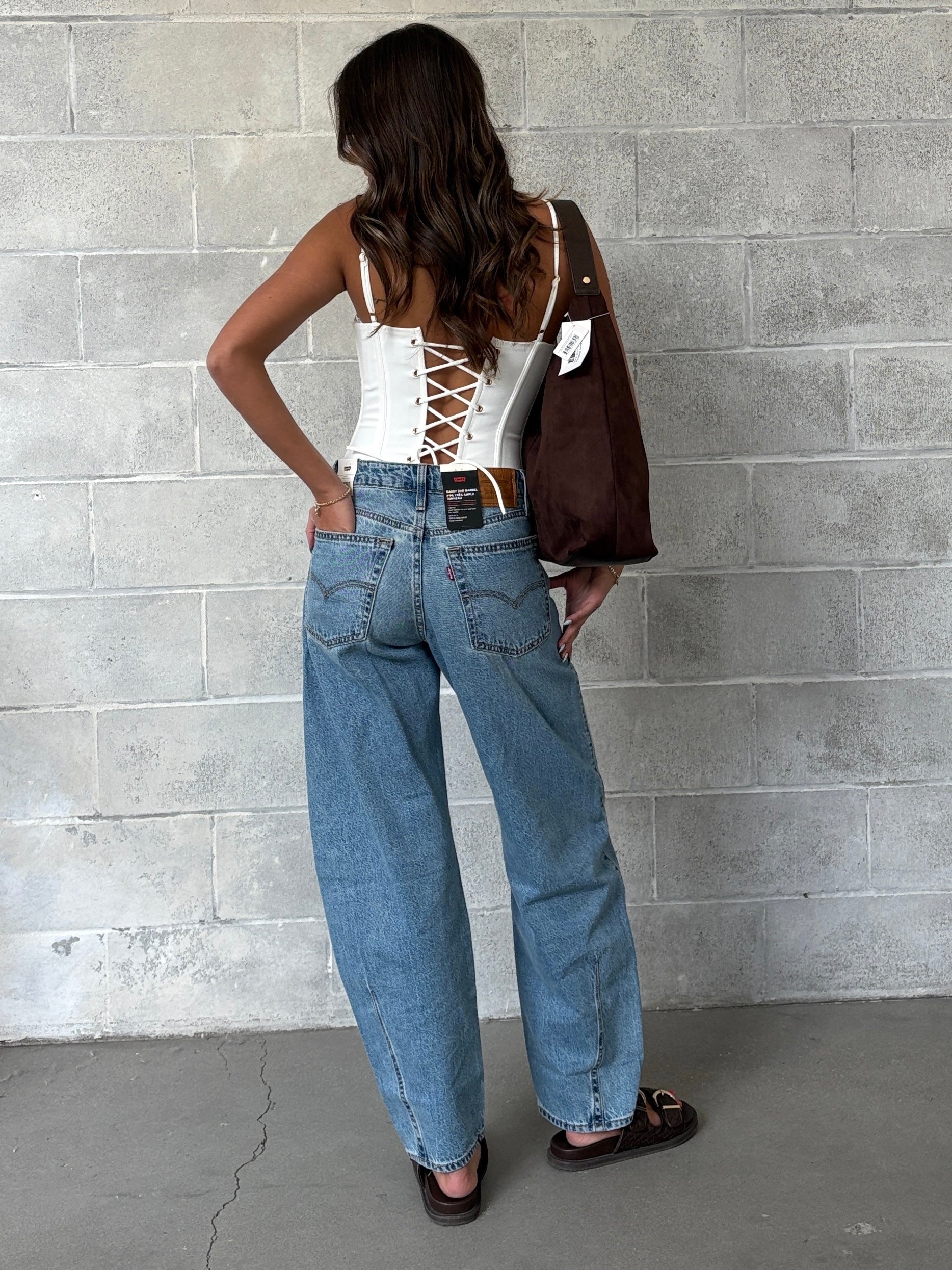RUNAWAY THE LABEL Valerie Bustier Top