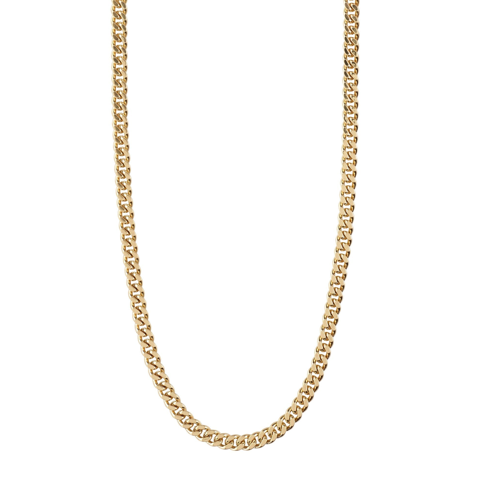 PILGRIM Fuchsia Curb Chain Necklace
