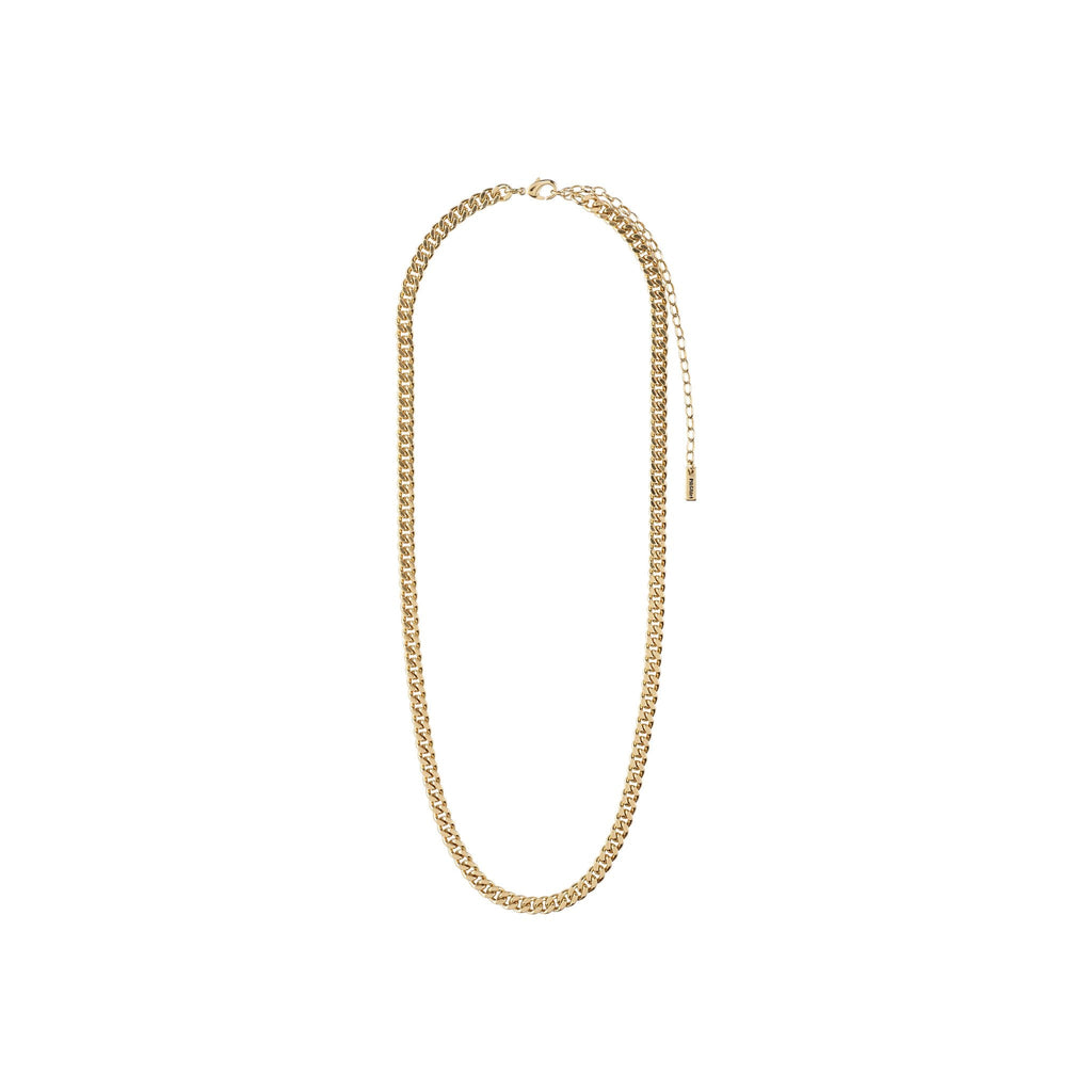 PILGRIM Fuchsia Curb Chain Necklace