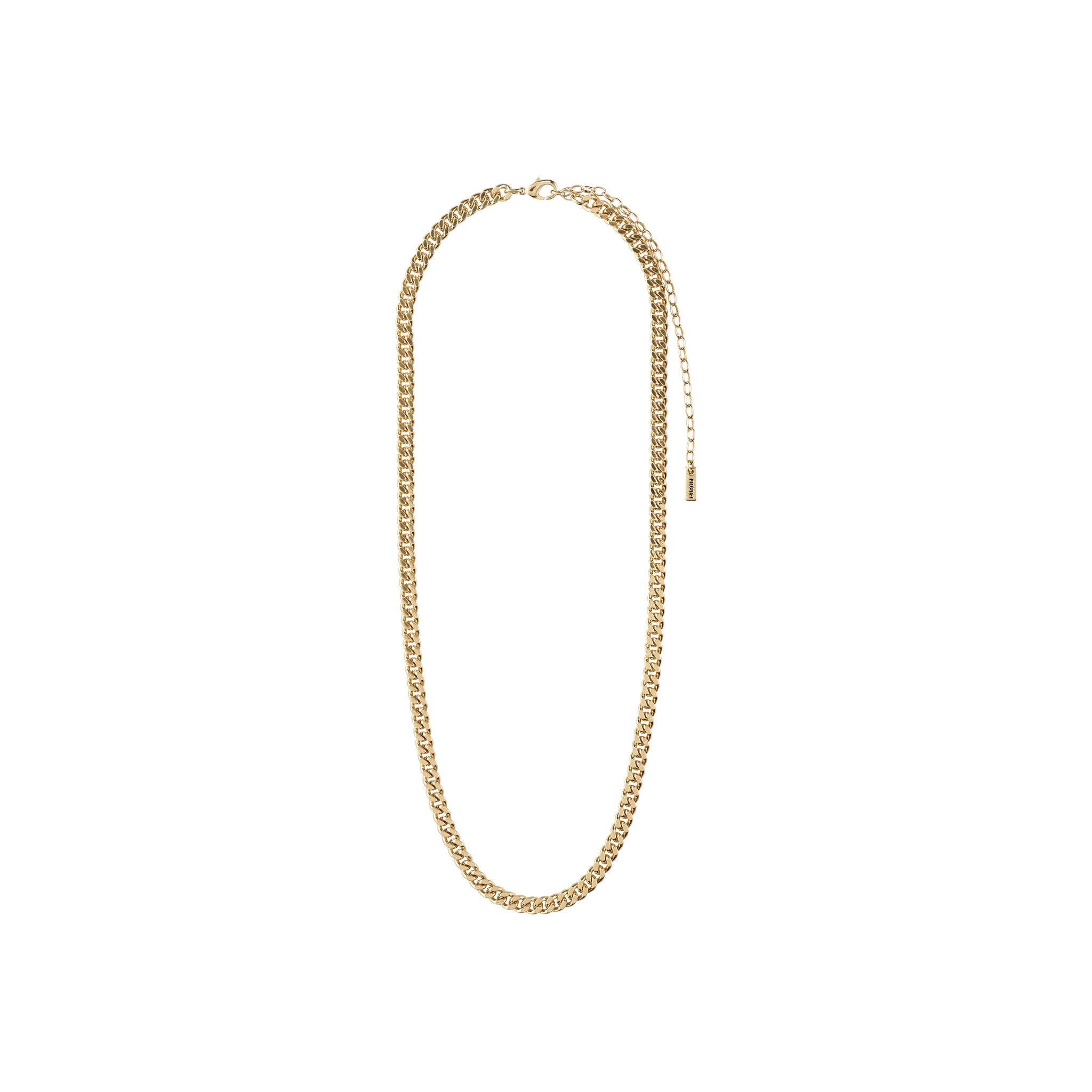 PILGRIM Fuchsia Curb Chain Necklace
