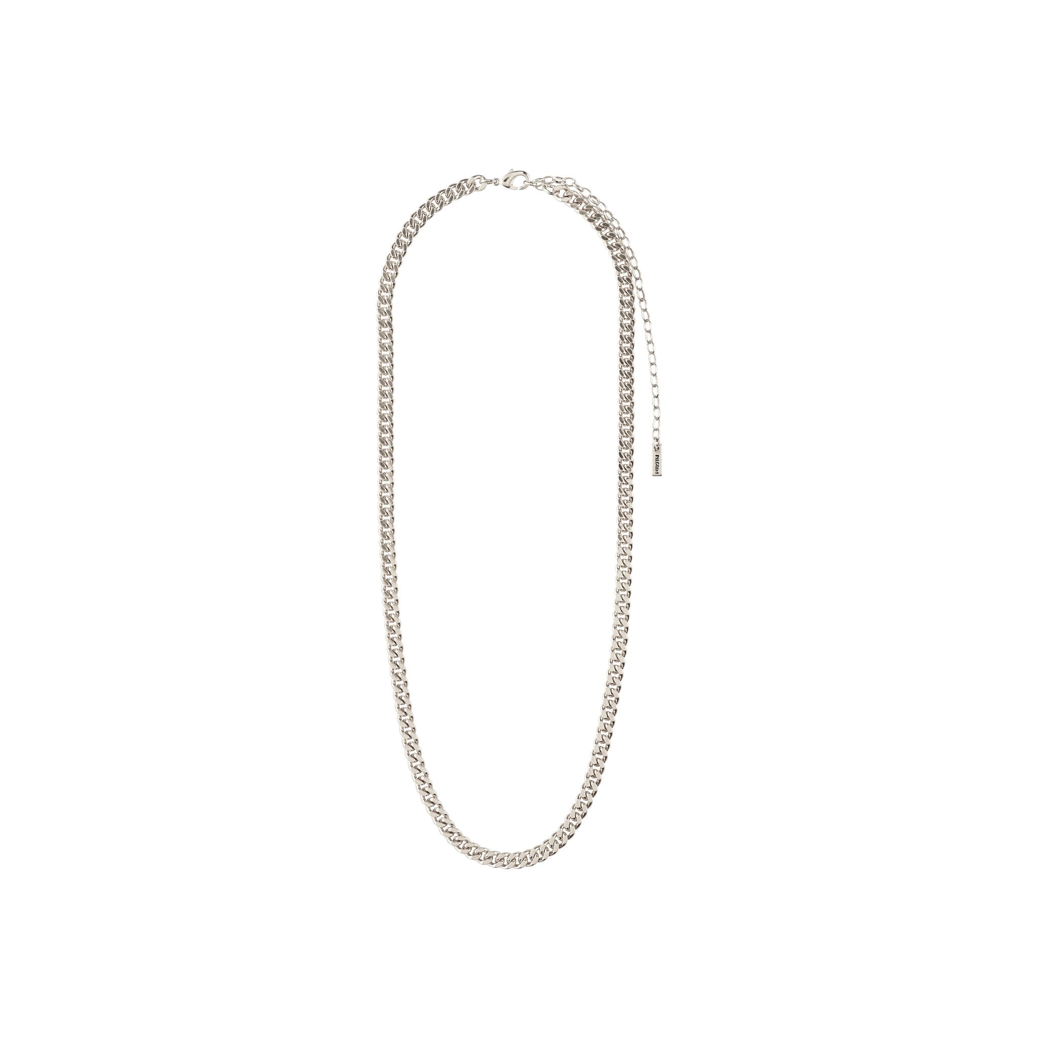 PILGRIM Fuchsia Curb Chain Necklace