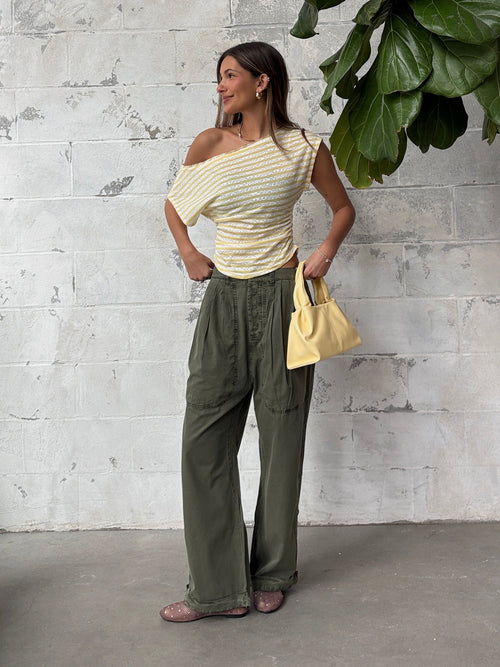 FREE PEOPLE Clover Dropped Harem Trousers